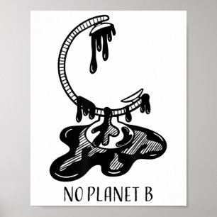 Poster Parar as alterações climáticas - Estância de prote