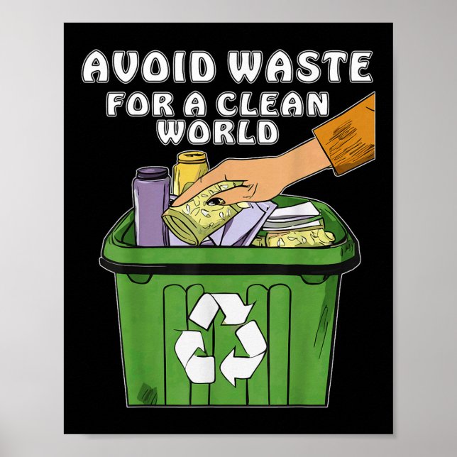 Poster Parar De Esfolar A Proteção Da Natureza Pro (Frente)
