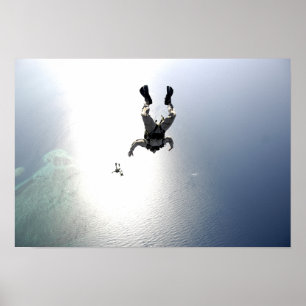 Poster Pararescuemen da força aérea de E.U.