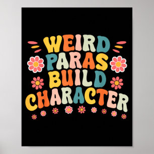 Poster Paras Estranhos Constroem Personagens Profissão Pa