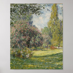 Poster Parc Monceau - Claude Monet