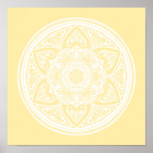 Pôster Parchment Mandala
