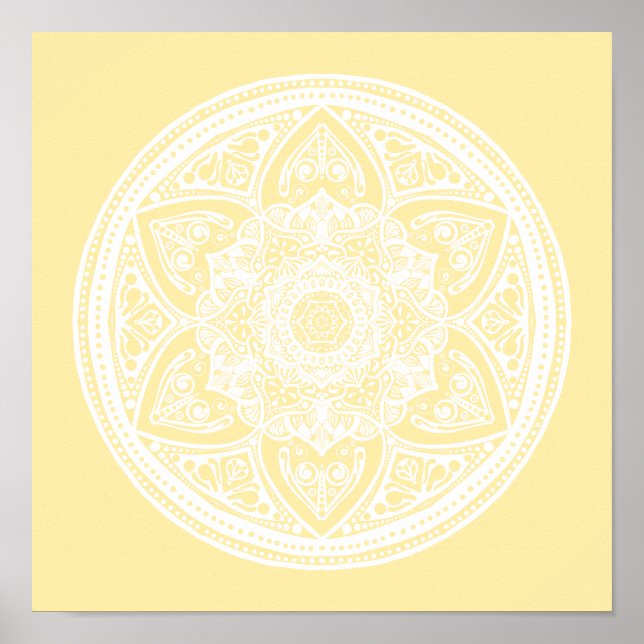 Pôster Parchment Mandala (Frente)