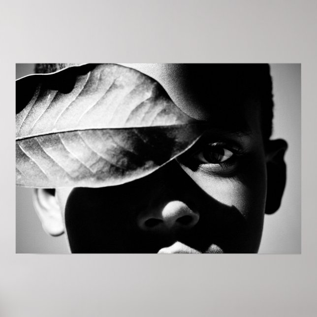 Pôster parcial a vermelho (Frente)