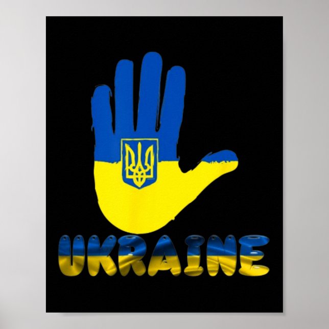 Poster Pare a Guerra na Ucrânia Agora  (Frente)