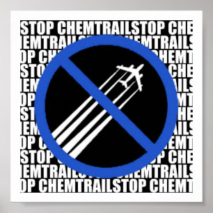 Pôster Pare Chemtrails!