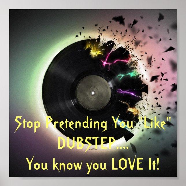 Poster Pare de fingir... (Frente)