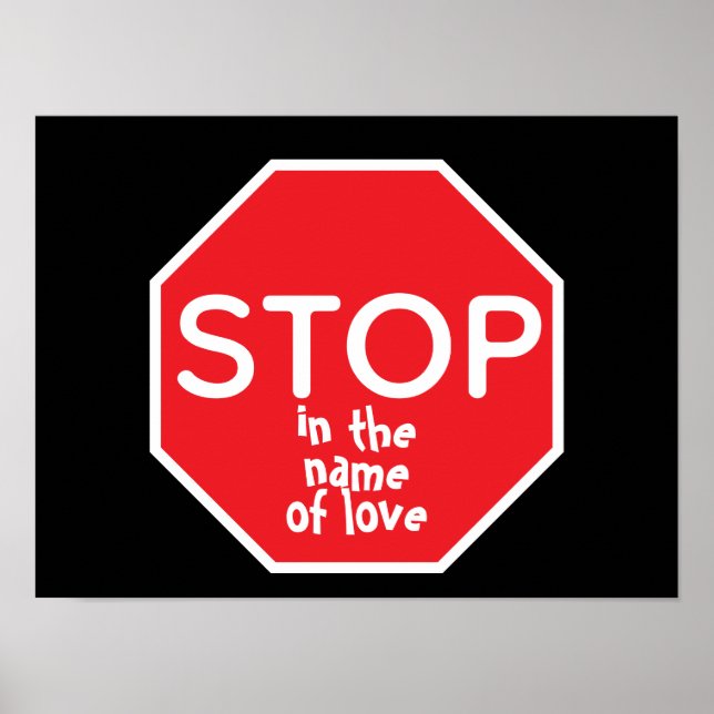 Poster PARE em nome do amor (Frente)