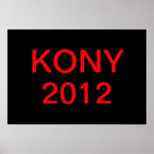 Pôster Pare Kony