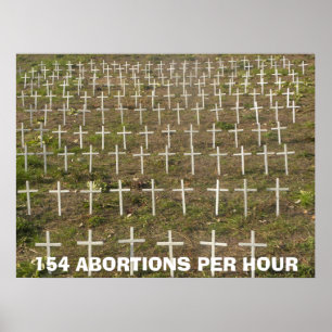 Poster Pare o aborto
