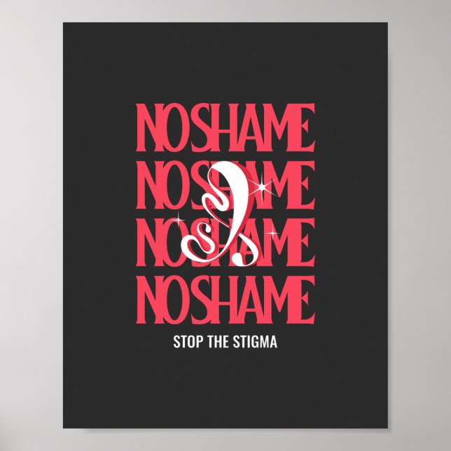 Poster Pare o Aids (Frente)