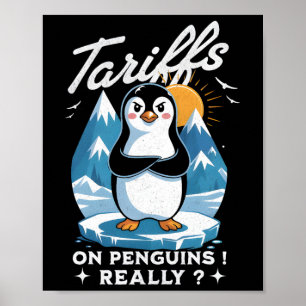 Poster Pare Os Tarifários Antitrup Fafo Resistir Pinguins