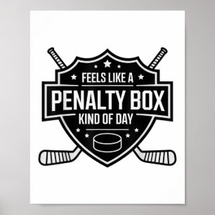 Poster Parece Uma Caixa De Penalescência Um Tipo De Hóque