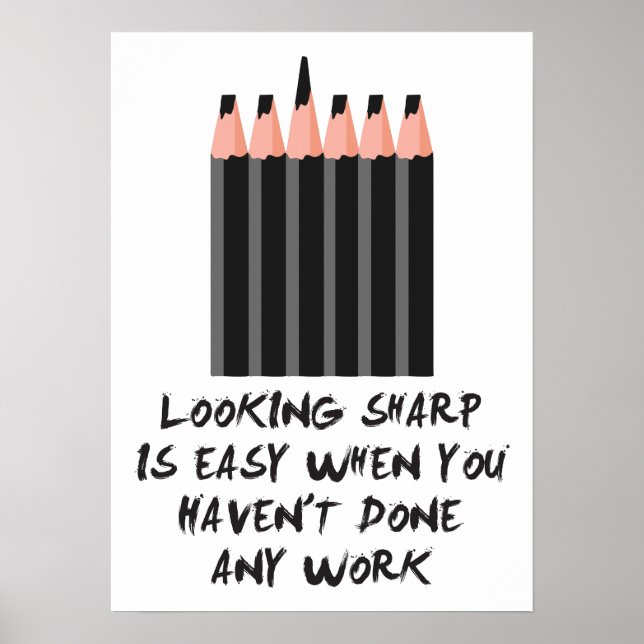 Pôster Parecendo Nítido (Frente)