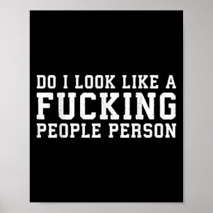 Poster Pareço uma pessoa que perdoa as pessoas - Camisa e