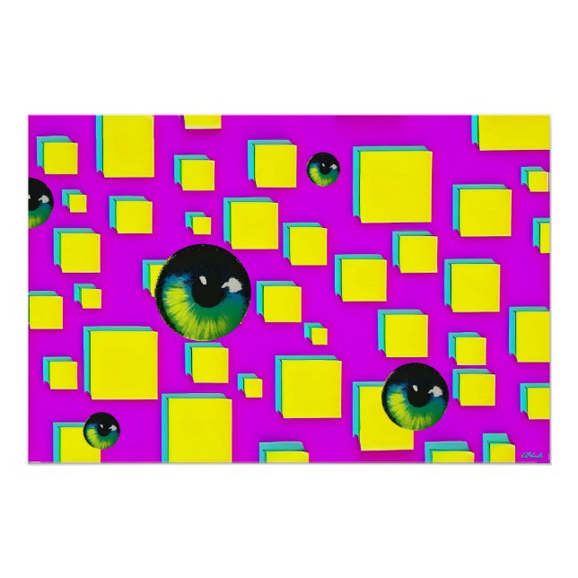 Pôster Parede de visão (Frente)