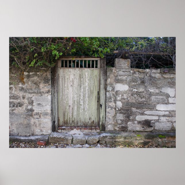 Pôster Parede e porta (Frente)