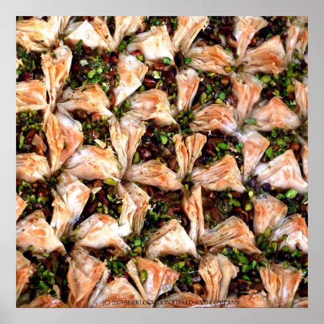 Pôster Parede excelente De Baklava (Frente)