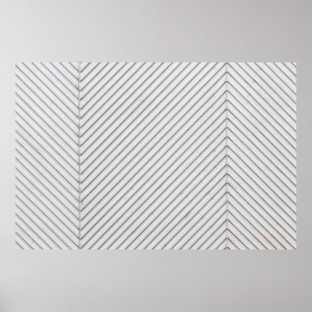 Poster Parede preta e branca (Frente)