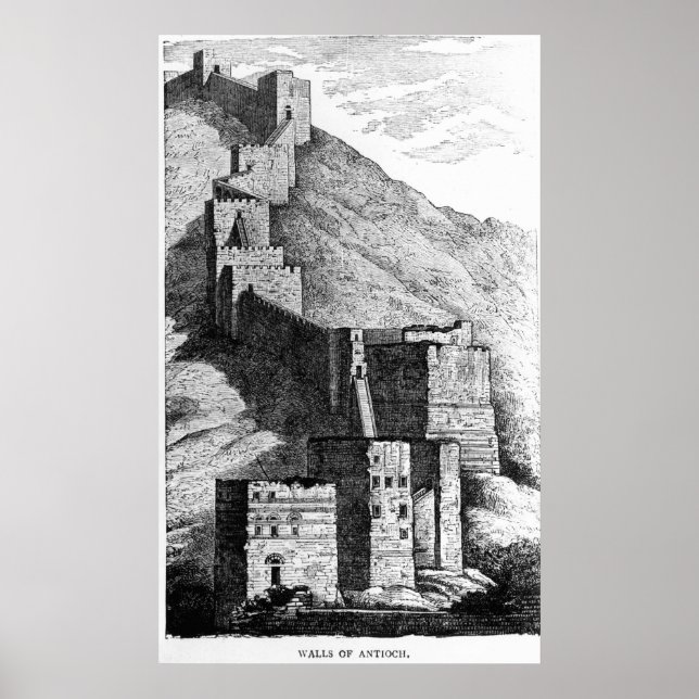 Pôster Paredes de Antioch, 1894 (Frente)