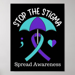 Poster Parem Com Que O Estigma Propague A Consciência Do