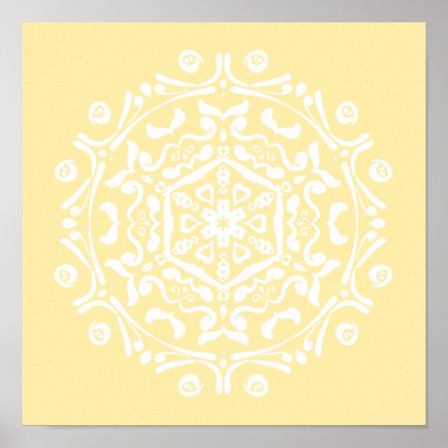 Poster Parergaminho Mandala (Frente)