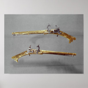 Poster Pares de pistolas, 1624-26