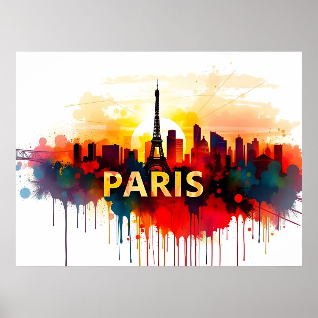 Poster Paris (Frente)