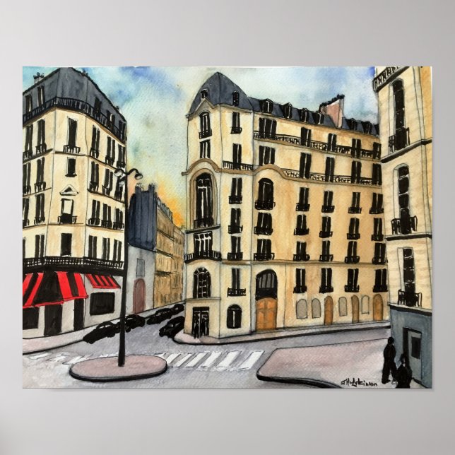 Pôster Paris (Frente)