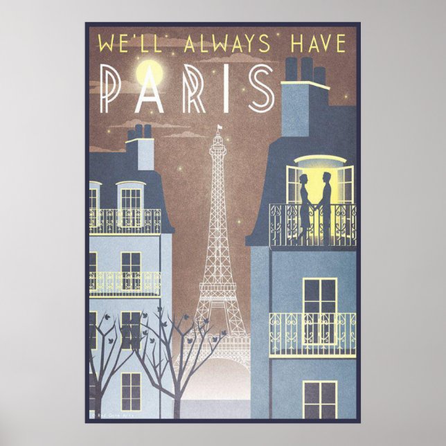 Poster Paris (Frente)