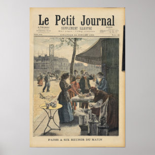 Poster Paris às seis da manhã