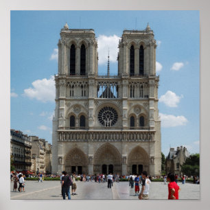 Pôster Paris - Cath�drale Notre-Dame -