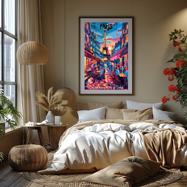 Pôster París: City of Love, City of Light - Contemporáneo (Criador carregado)