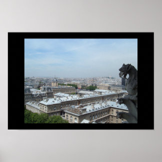 Poster Paris de Notre Dame