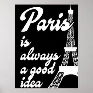 Poster Paris é sempre uma boa ideia