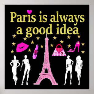 POSTER PARIS É SEMPRE UMA BOA IDEIA