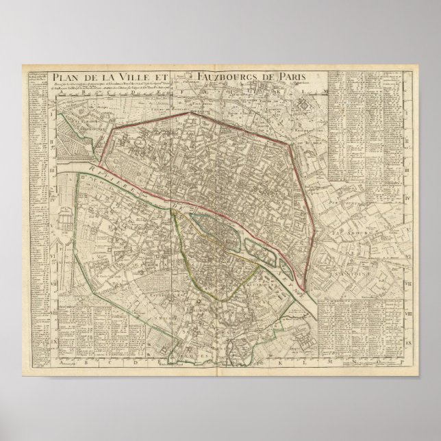 Poster Paris França (Frente)