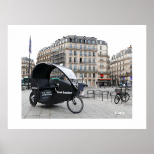 Poster Paris. França.