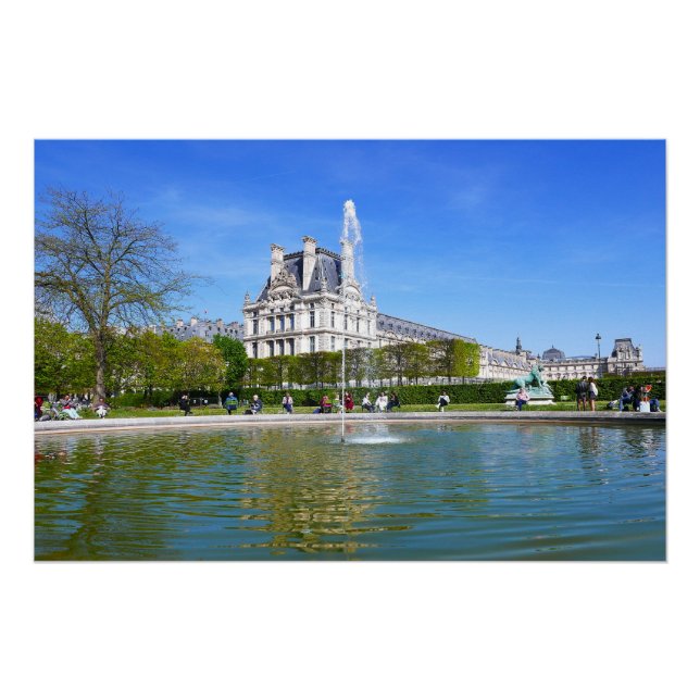 Pôster Paris. França. Adorável. (Frente)