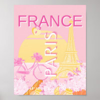 Paris, França, Viagem, Arte, Pré-Disquete, Rosa
