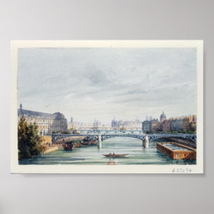 Poster Paris La Seine Pont - Ponte
