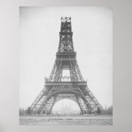 Poster Paris - La Tour Eiffel - 1889