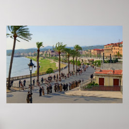 Poster Paris Nice Circuito De Ciclismo Em Nice 19 De Març