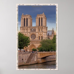Poster Paris - Notre Dame