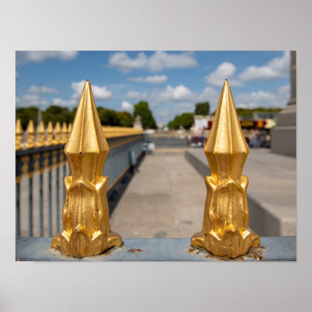 Poster Paris Place de la Concorde (Frente)