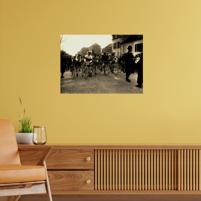 Poster Paris-Roubaix Online para a Largada 19 de Abril de (Sala de Estar 2)