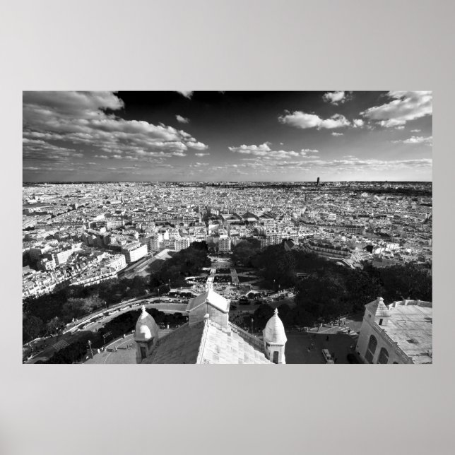 Pôster Paris Skyline (III) (Frente)