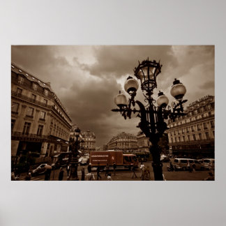 Pôster Paris Street Scene (I)