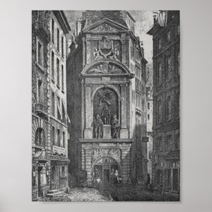 Poster Paris - Vintage