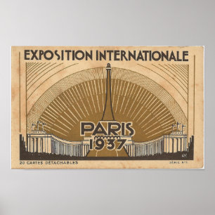 Poster Paris-Weltausstellung 1937